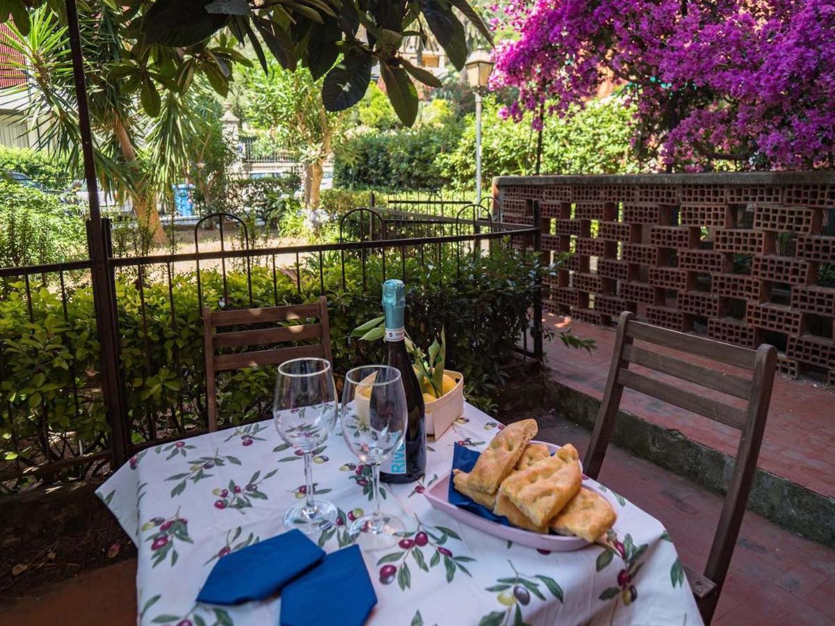מונטרוסו אל מארה Il Giardino Di Ada Ground Floor Studio With Ac And Patio מראה חיצוני תמונה